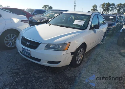 2008 Hyundai Sonata Gls из США, поврежденный, VIN 5NPET46C78H394388